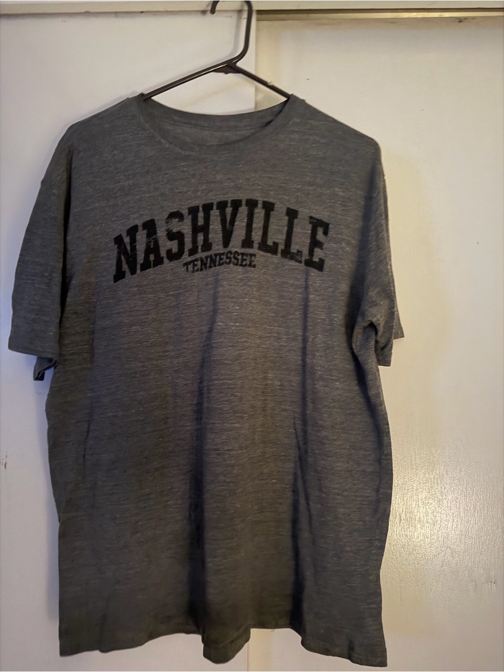 Nashville Tennessee Grey Graphic T-Shirt